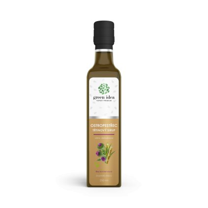24838 green idea pestrec mariansky sirup trstinovy 250 ml