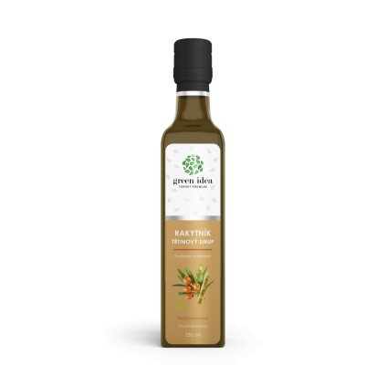 24934 green idea rakytnikovy sirup trstinovy 250 ml