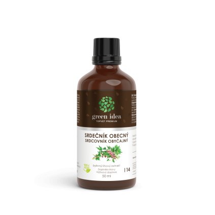 25054 green idea srdecnik obycajny tinktura kvapky 50 ml