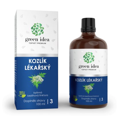 25123 green idea valeriana bezalkoholova tinktura 100 ml