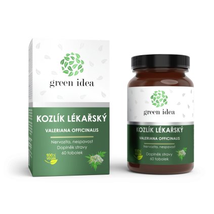 25126 green idea valeriana lekarska bylinny extrakt kapsuly 60 ks