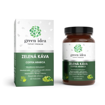 25204 green idea zelena kava bylinny extrakt tobolky 60 ks