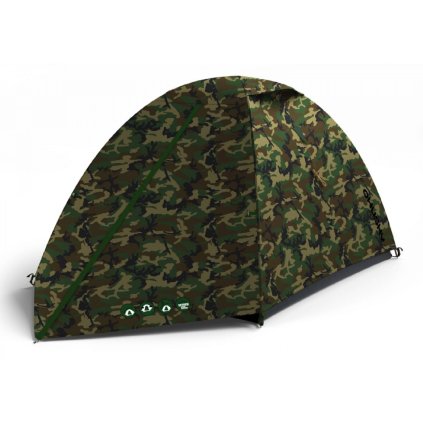 HUSKY Kompaktný stan Bizam 2 Army Outdoor pre 2 osoby