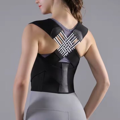 Jednoduchá stabilná ergonomická opora chrbta