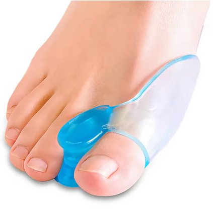 Komfortný chránič palca s gélovým oddeľovačom na hallux valgus