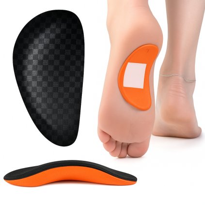 Podpery pre klenbu chodidla – gélové vložky s oporou pre pohodlnú chôdzu bez bolesti