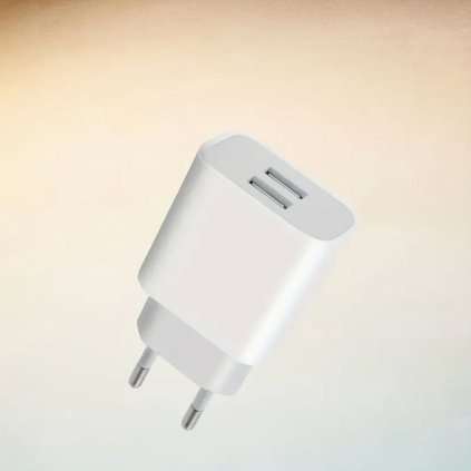 Praktický USB adaptér do zásuvky s dvoma výstupmi