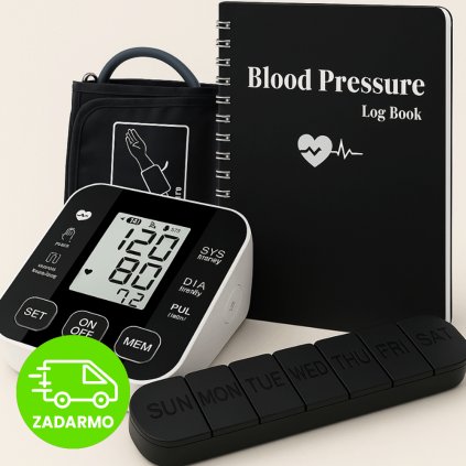 Spoľahlivá domáca zdravotná sada na meranie tlaku