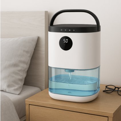 Tichý elektrický odvlhčovač vzduchu CS02 – 2300 ml s dotykovým ovládaním