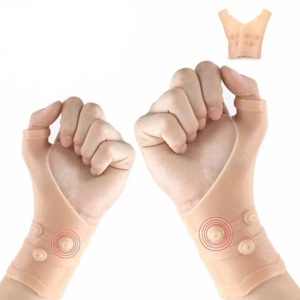 Účinná magnetická gélová bandáž na zápästie pre každodennú úľavu