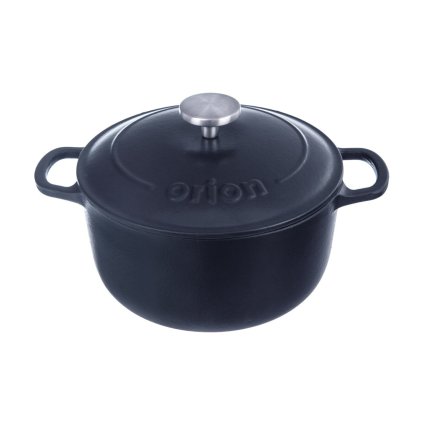 ORION Hrniec s pokrievkou LITINA SMALT 5,2 l
