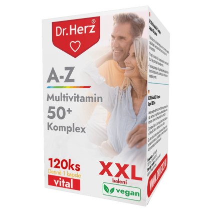 DR Herz Prémiový komplex Multivitamín A Z 50+