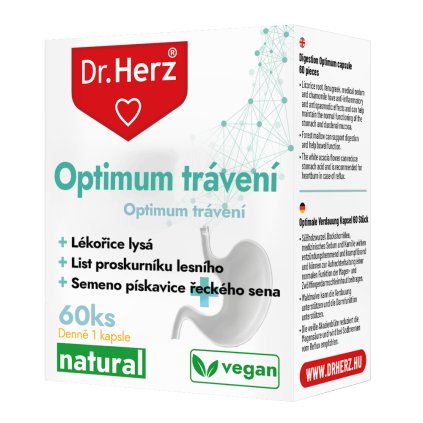 DR Herz Komplexná bylinná podpora trávenia Digestion Optimum