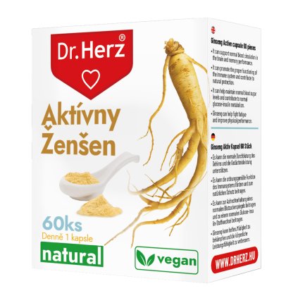 DR Herz Aktívny Ženšen pre energiu a vitalitu