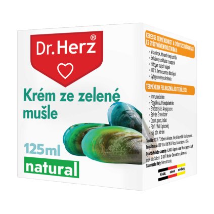 Dr. Herz krém so zelenými mušľami 125 ml