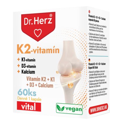 DR Herz K2+D3 vitamín s vápnikom