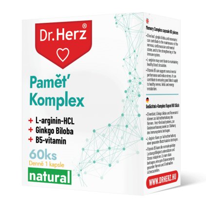 DR Herz Aktívny Memória komplex s ginkgom a resveratrolom