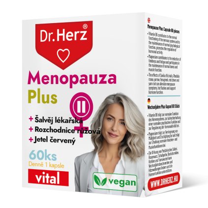 DR Herz Harmonizačný Menopauza komplex s bylinnými extraktmi