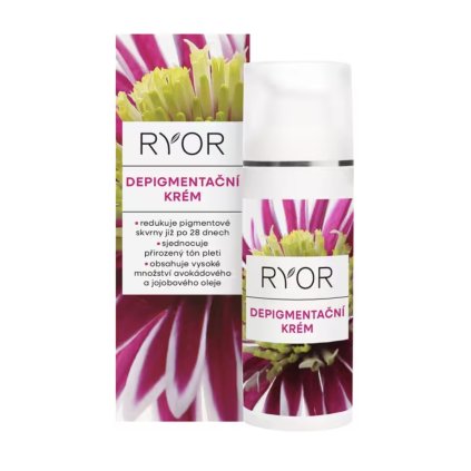 Ryor pleťový depigmentačný krém 50 ml