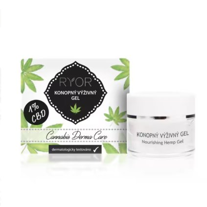 Ryor Konopný výživný gél s CBD 15 g