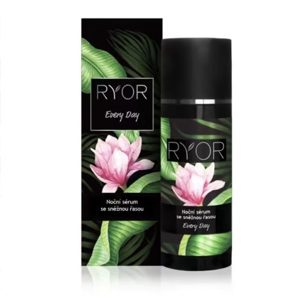 Ryor Every Day nočné sérum so snehovou riasou 50 ml