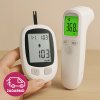Presný zdravotný set digitálny glukomer a bezkontaktný teplomer