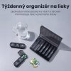 Týždenný dávkovač a organizér SAMO na lieky