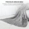Prémiová vážená deka, svetlo šedá, 150 x 200 cm, 6,8 kg