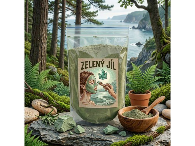 Zelený jíl