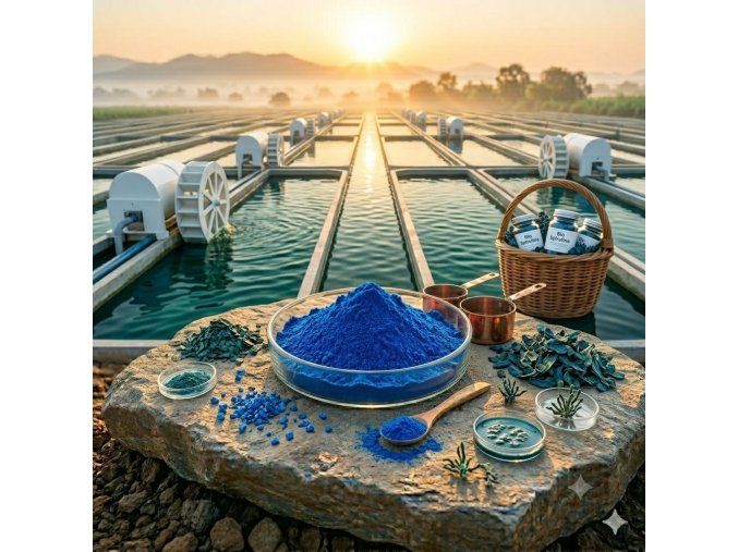 Blue Spirulina powder Bio