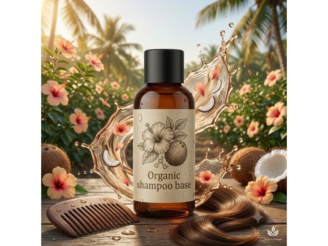 Organic shampoo base
