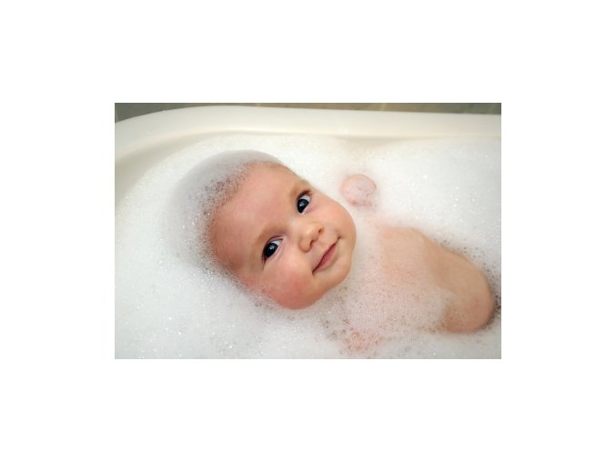 baby in bath