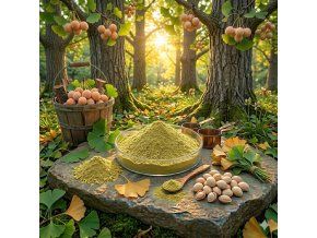 Ginkgo Biloba pudr