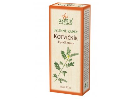 Grešík Kotvičník kapky 50 ml