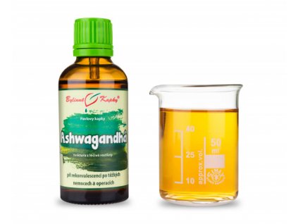 ashwagandha asvaganda vitanie bylinne kapky tinktura 50 ml