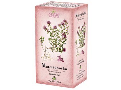 Grešík Mateřídouška čaj 30 sáčků