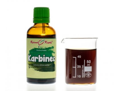 karbinec bylinne kapky tinktura 50 ml