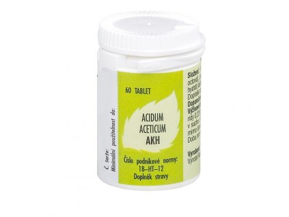 AKH Acidum aceticum 60 tbl