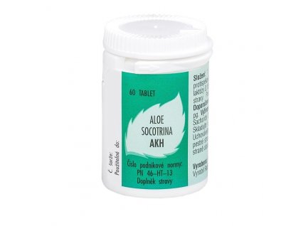 AKH Aloe socotrina 60 tbl