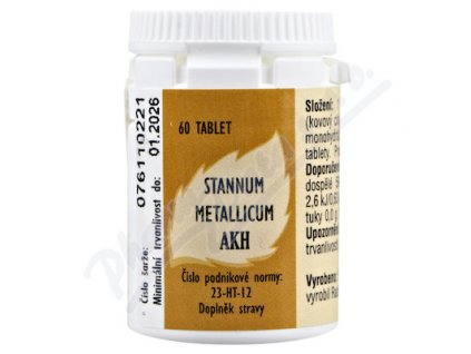 AKH Stannum metallicum 60 tbl