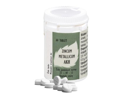 AKH Zincum metallicum 60 tbl