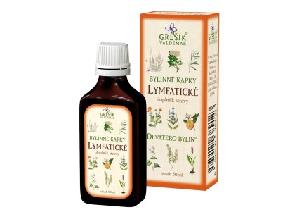 Grešík Lymfatické kapky 35% líh tinktura 50 ml