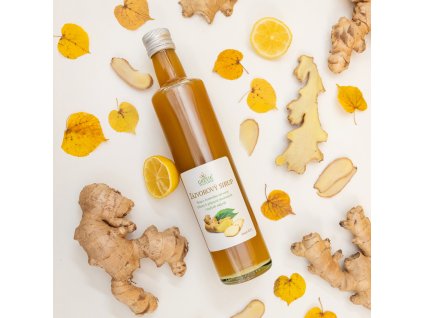 Zázvorový sirup 0,5,l