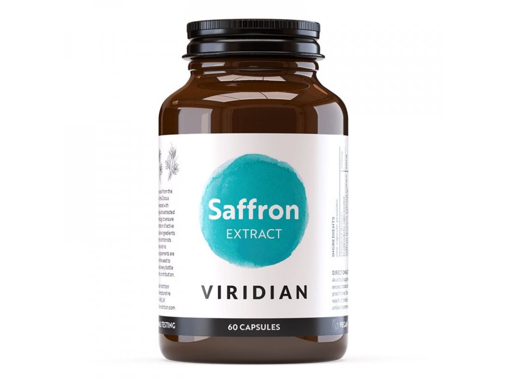 Viridian Saffron Extract | Natureforlife.cz
