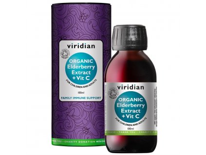 Viridian Elderberry Extract | Natureforlife.cz