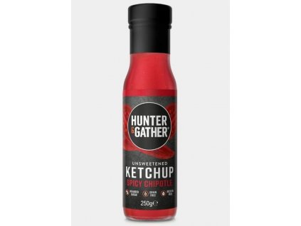 Hunter & Gather | Rajčatový kečup bez cukru SPICY | Natureforlife.cz