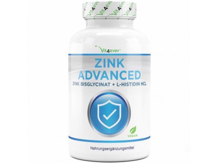 Vit4ever Zink Advanced | Zinek bisglycinát + L-histidin | Natureforlife.cz