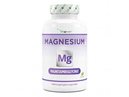 Vit4ever Magnesium Bisglycinát 775mg | Hořčík 240 kapslí | Natureforlife.cz