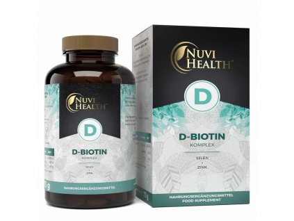 Nuvi Health D-Biotin vlasový komplex | Natureforlife.cz