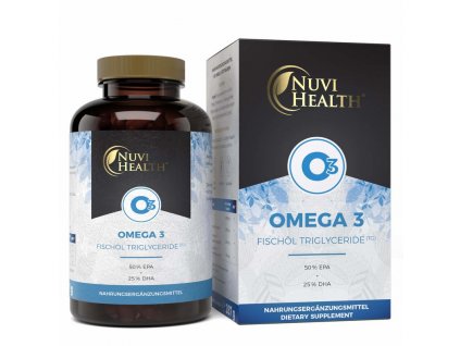 Nuvi Health Omega 3 - EPA + DHA | Natureforlife.cz